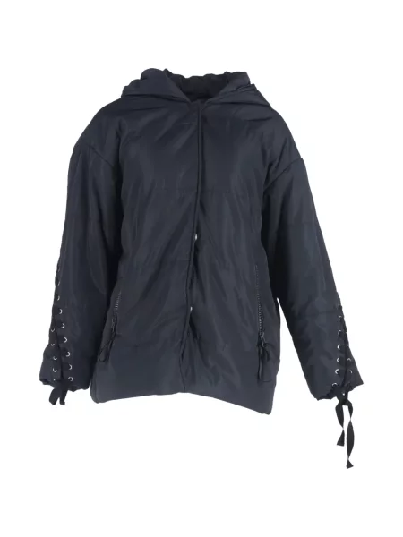 Geacă Maje cu glugă albastru