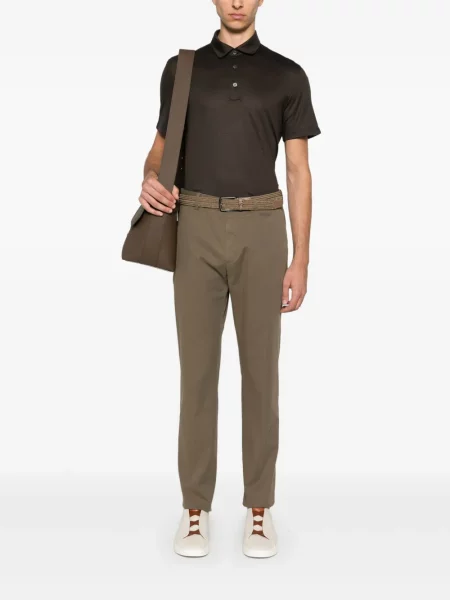 Kūginis kelnės Zegna žalia