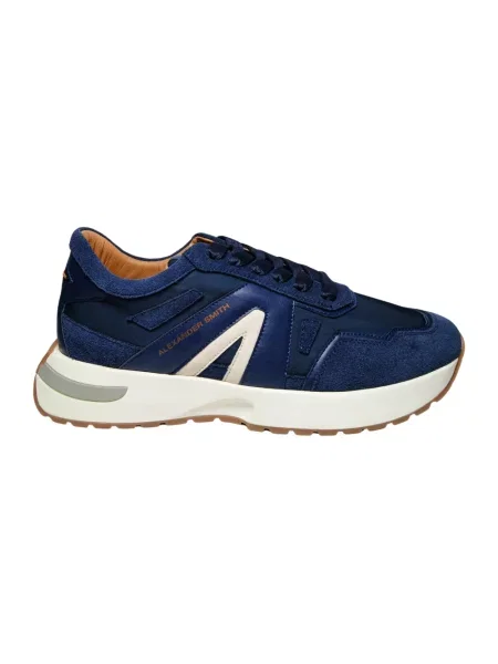 Sneakersy Alexander Smith niebieskie