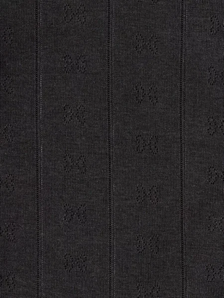 Cardigan Ganni tricotate negru