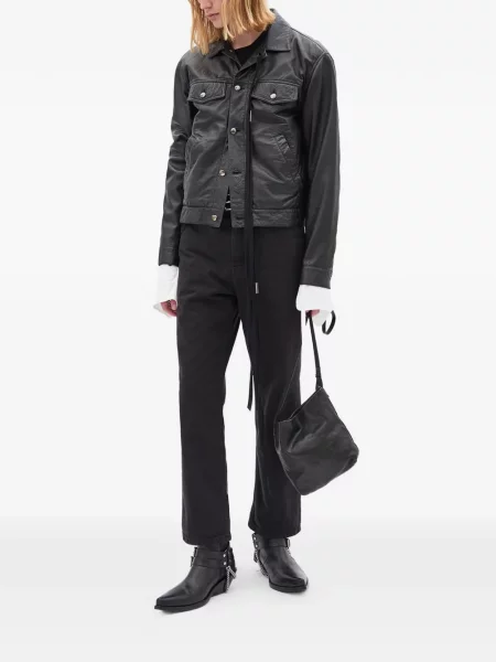 Pantaloni Ann Demeulemeester negru