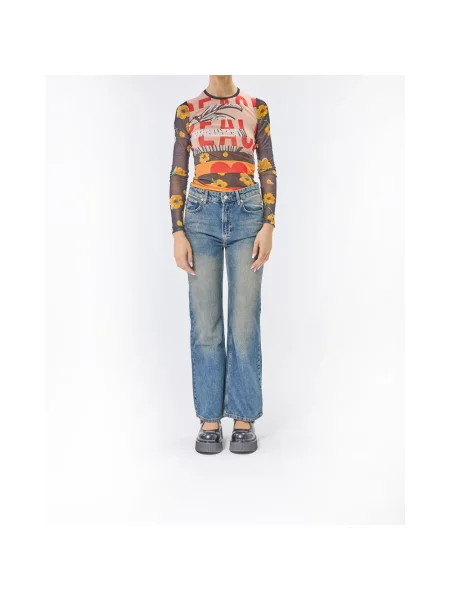 Jeansy Moschino niebieskie