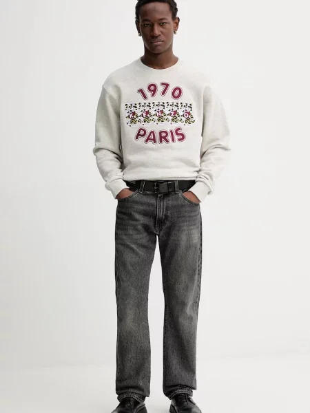 Kenzo bluza z aplikacją szary