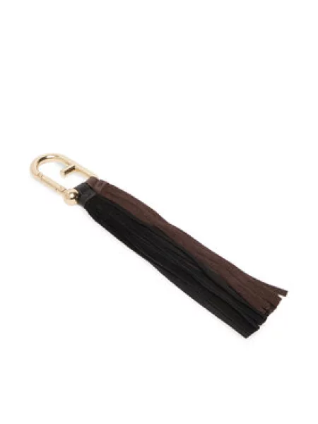 Furla Pakabukas Nuvola Fringe Charm Tamsiai ruda