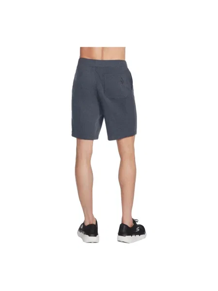 Pantaloni Skechers scurte albastru
