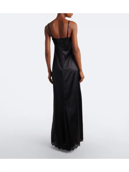 Rochie Dolce&gabbana de mătase negru