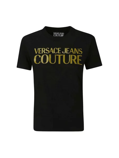Koszulka Versace Jeans Couture czarna