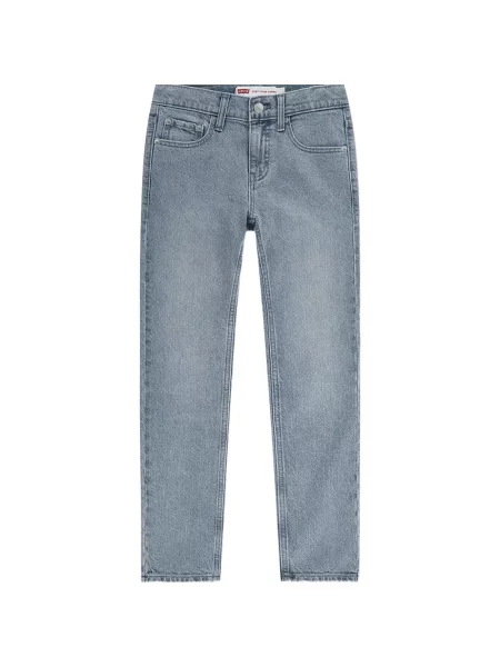 Zwężane dżinsy dziecięcy Levi's 512 niebieski