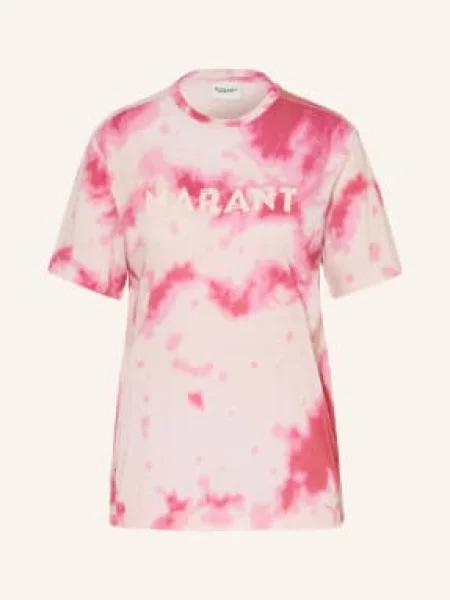 Marant Étoile Koszulka Polo Z Dżerseju Isalyne beige beżowe