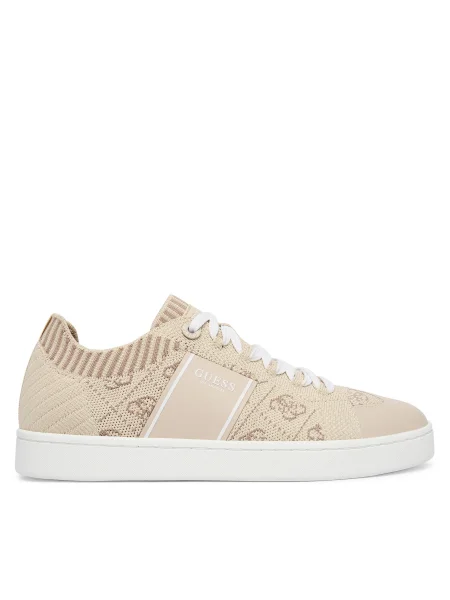 Sneakerși Guess bej