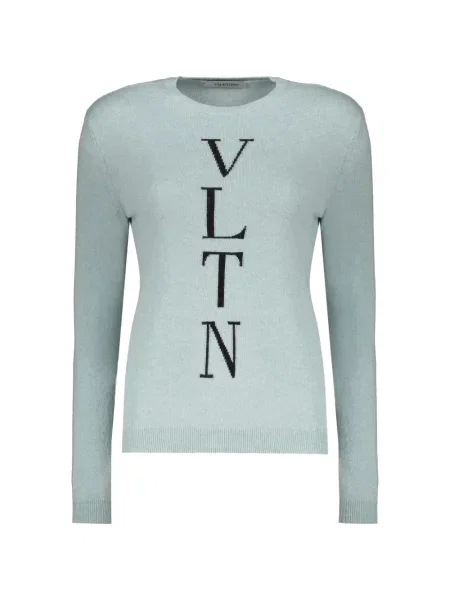 Pulover Valentino Garavani de lână albastru