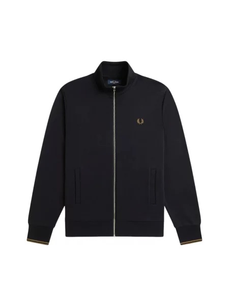 Bluza rozpinana Fred Perry czarna