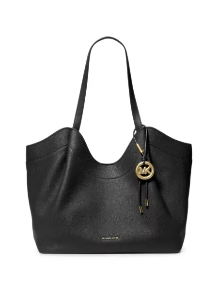 Geantă shopper Michael Kors din piele negru