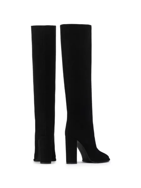 Cizme Le Silla din piele de căprioară negru