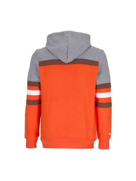 Bluza Mitchell & Ness pomarańczowa