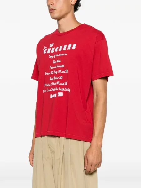 Tricou Bode cu imagine roșu