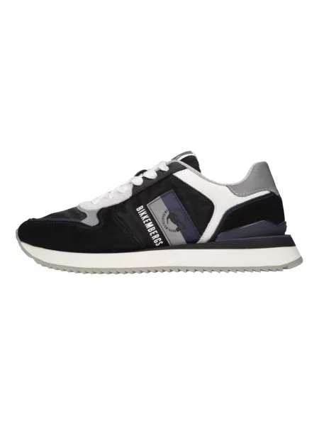 Sneakersy Bikkembergs skórzane czarne