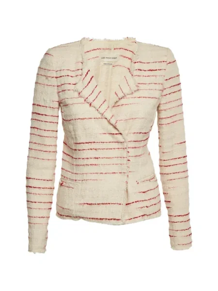 Kurtka Marant Etoile w paski tweedowa