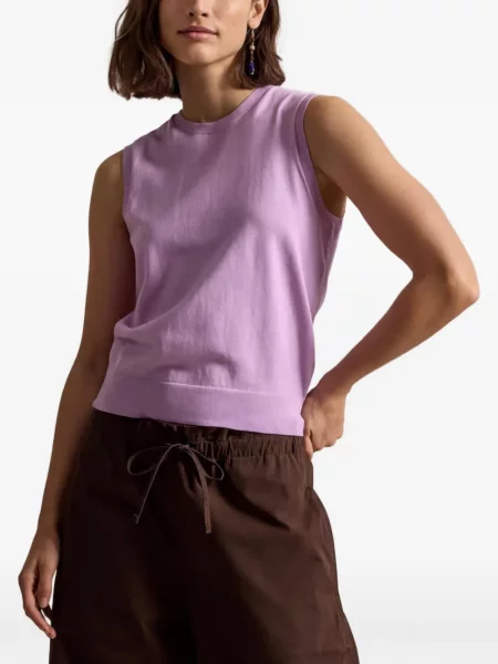 Polo Polo Ralph Lauren με αυτόγραφο με κορδόνια με δαντέλα μπλε