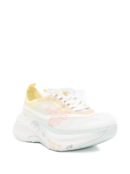 Sneakerși Premiata cu autograf alb