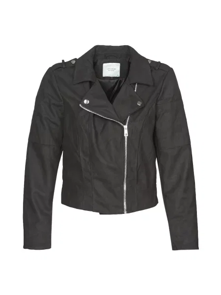 Usnjena jakna Jdy črna