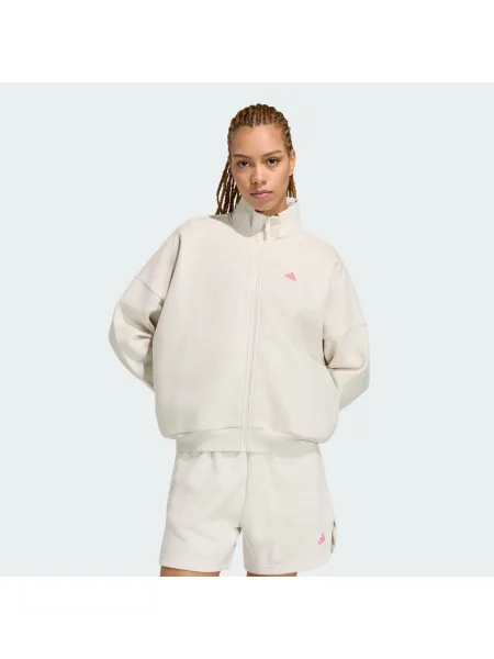 Pruhovaný sportovní top Adidas bílý