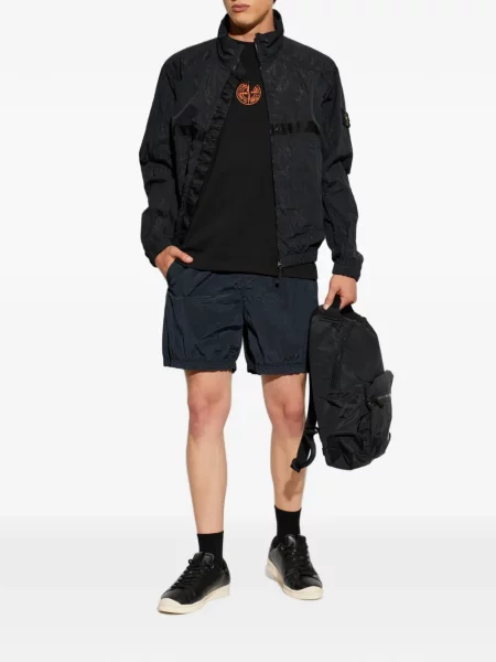 Tricou Stone Island cu imagine negru