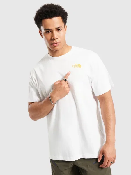 The North Face T-Shirt M Pitch A Tent Relaxed Ss biała