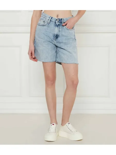 Calvin Klein Jeans Farmer rövidnadrág BERMUDY | Relaxed fit kék