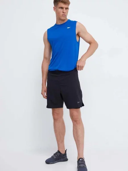 Kratke hlače za vadbo Reebok Speed črna