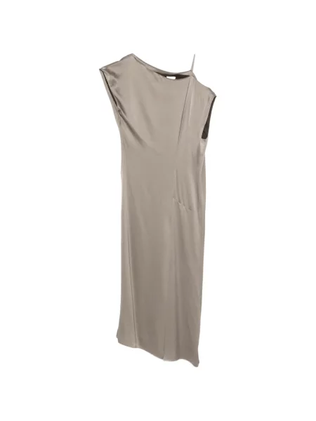 Sukienka Alysi asymetryczna garniturowa szara