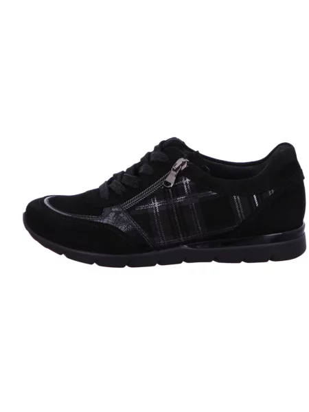 Sneakersy Semler skórzane czarne