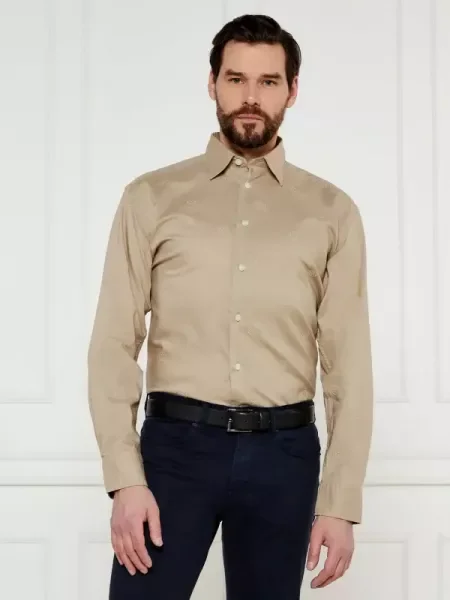 BOSS BLACK Cămașă | Relaxed fit negru