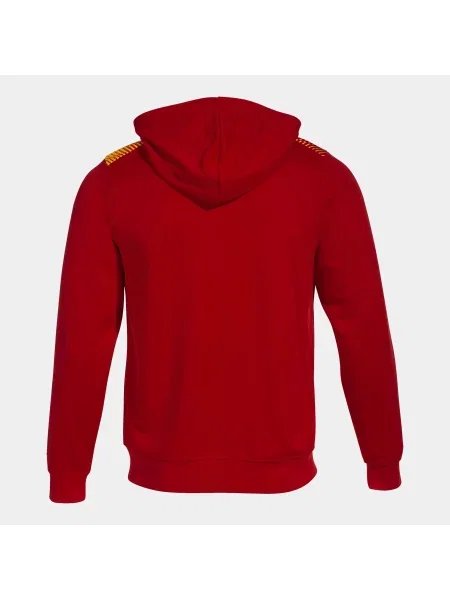 Dziecięca bluza dresowa z kapturem Joma Eco Supernova czerwona