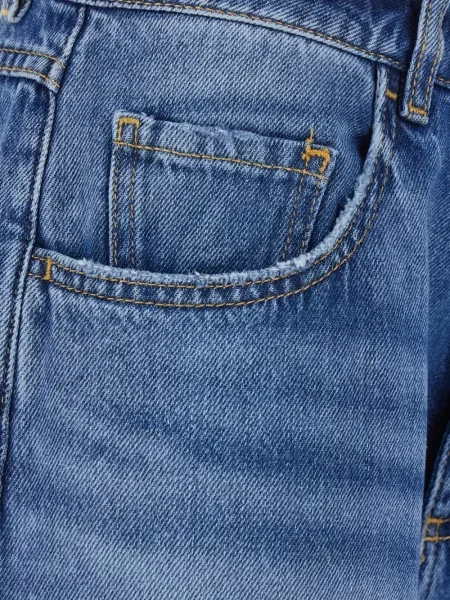 Blugi Icon Denim cu 5 buzunare albastru