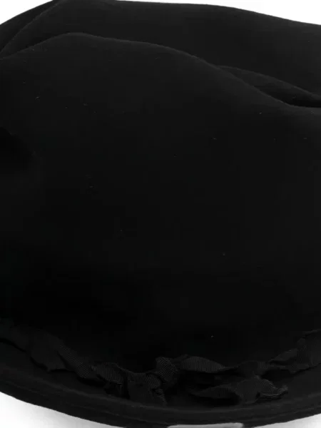 Pălărie Yohji Yamamoto cu volane negru
