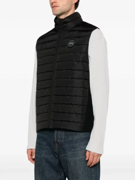 Matlasat vestă Canada Goose negru
