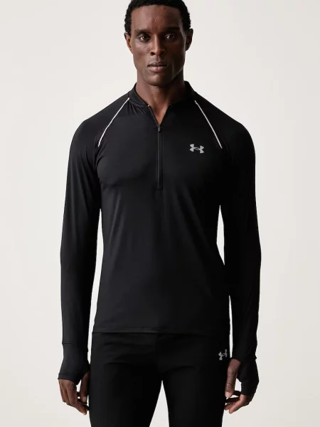 Tricou cu mânecă lungă Under Armour negru