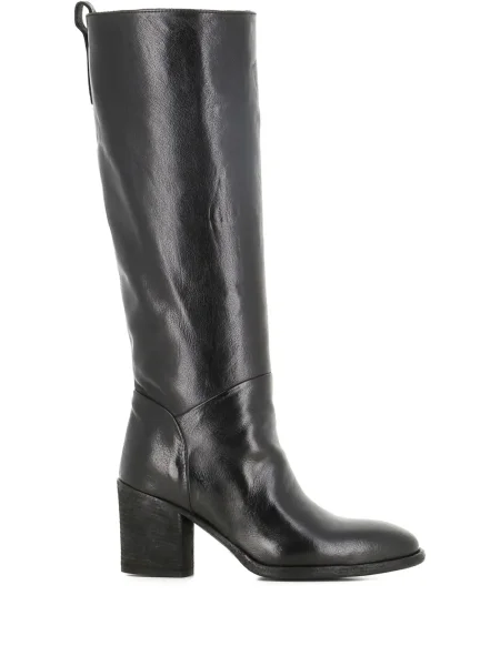 Botine Officine Creative din piele negru