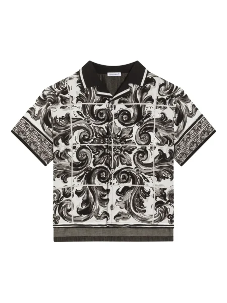 Koszula dżinsowa dziecięca Dolce And Gabbana czarna