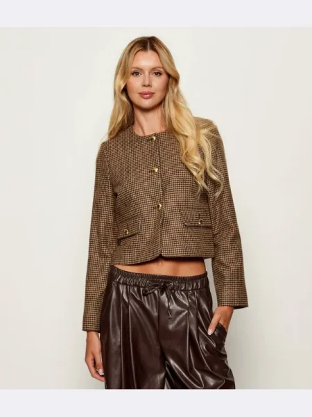 Barbour De lână jachetă Corina | Modern fit maro