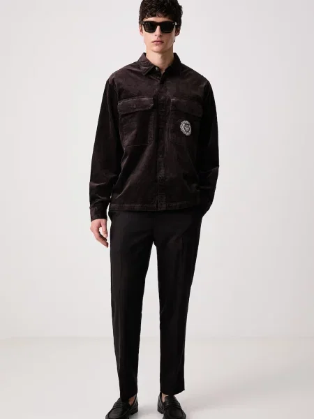 Armani Exchange сорочка вельветова