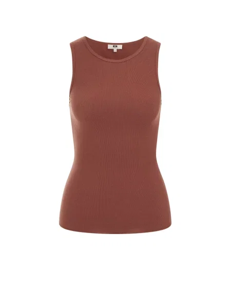WE Fashion Top castaniu