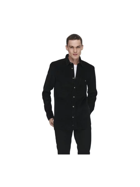 Koszula Only & Sons czarna