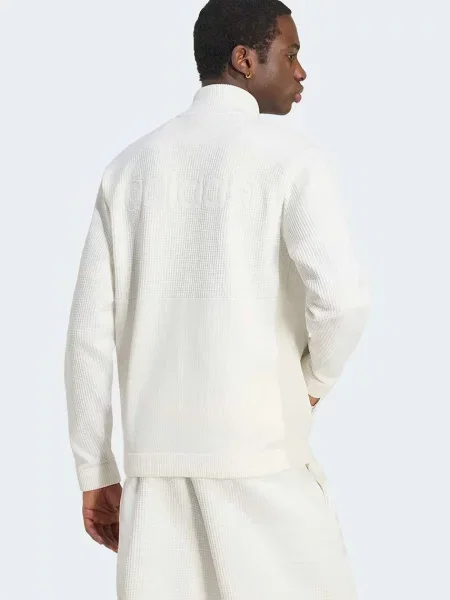 Adidas Originals Cutline Knitted μπλούζα με Ανδρική λευκό