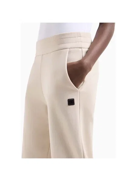 Armani Exchange Pantaloni de trening | Regular Fit bej