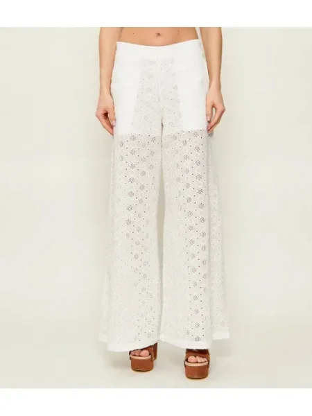 Pinko Pantaloni KIMMY | Relaxed fit alb