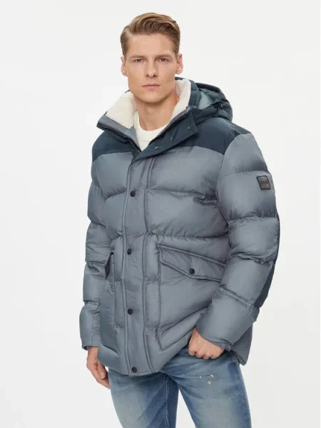 BOSS Geacă de iarnă Oneon-W albastru