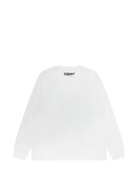 Tricou Aape By A Bathing Ape cu imagine alb