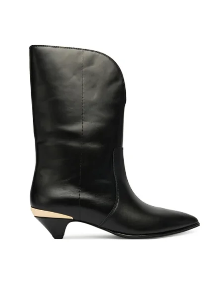 Členková obuv LOVE MOSCHINO čierna